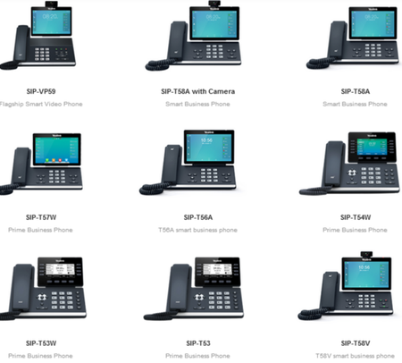 Telefoni VoIP Yealink T5x Series